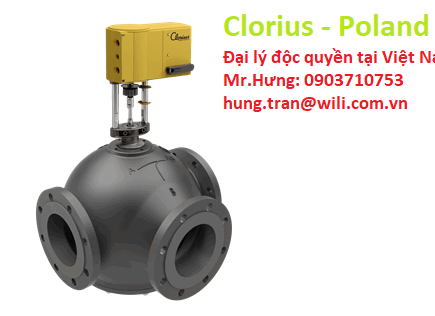 Van Trộn Nhiệt Clorius Controls G3Fa + Actuator Avm234 12 2.5.16.P