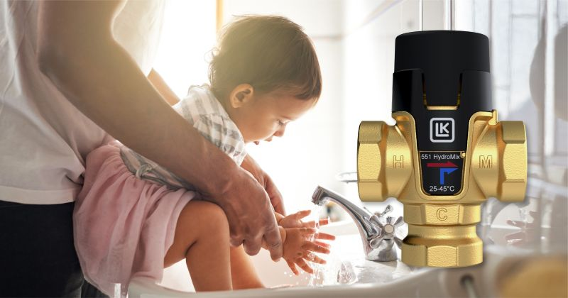 Ứng Dụng Van Trộn Nhiệt Lk 551